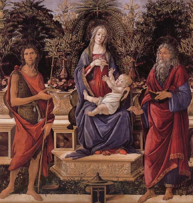 Sandro Botticelli Our Lady of subgraph Sweden oil painting art